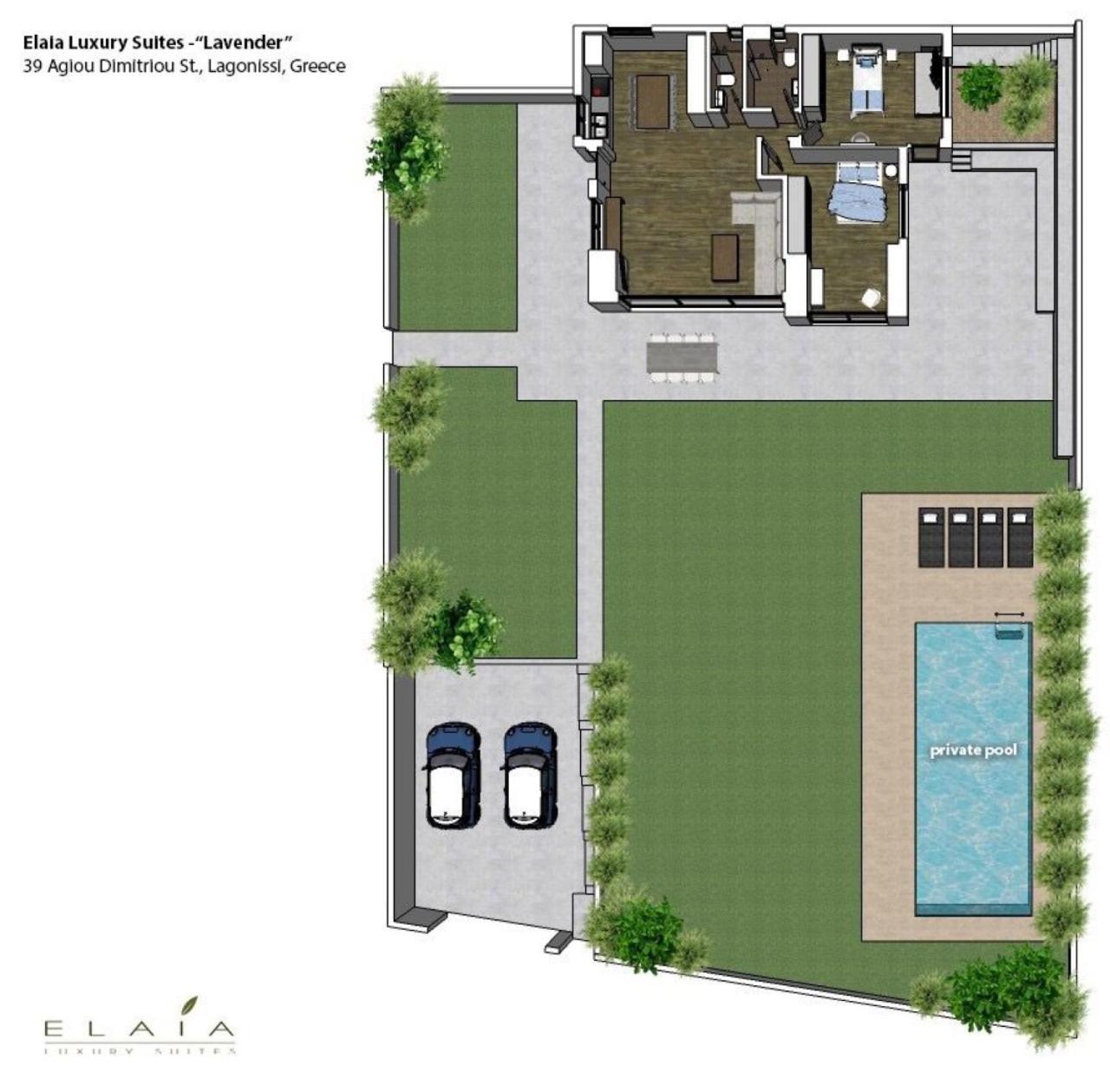 Elaia Luxury Suites Лагониси Екстериор снимка
